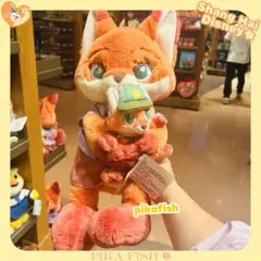 【最新☆正規品】ニック　ズートピア　ぬいぐるみ　40cm　上海ディズニー 最新☆正規品】ニック ズートピア ぬいぐるみ 40cm 上海