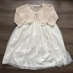 美品　ドレスとボレロ　セットアップ