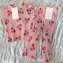 最終価格お値下げ不可♡ ZARA　ザラベビー　セットアップ　ピンク　レギンス