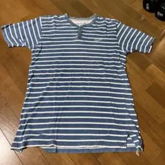 Crocodile クロコダイル　ストライプ Tシャツ Lサイズ　かっこいい