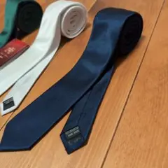 ベストアイテム ナロータイ メンズ スリムタイ ネイビー 無地 6cm 細