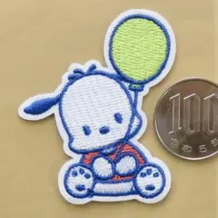 ポチャッコ 刺繍 アイロン ワッペン アップリケ サンリオ キャラ 4088