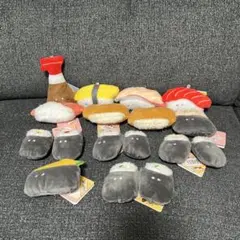 つぶらな瞳のお寿司 ぬいぐるみセット