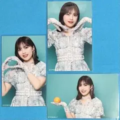 【匿名配送】 柴田柚菜 ネーブルオレンジ ミニ生写真 コンプ 乃木坂46