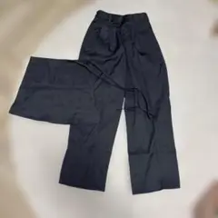 グレー スラックス Mサイズ ポリエステル