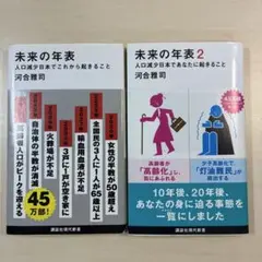 未来の年表１と２　　２冊セット