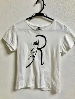 クリスソニック　イニシャルTシャツ 白