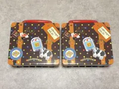 新品‼️【缶のみ】チロルチョコトランク缶2個セット