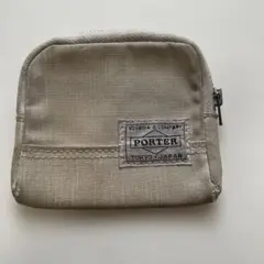PORTER コインケース グレー