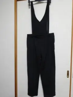 *最終値下げ*ルクールブラン　サロペット　オールインワン　ブラック　Ｍサイズ