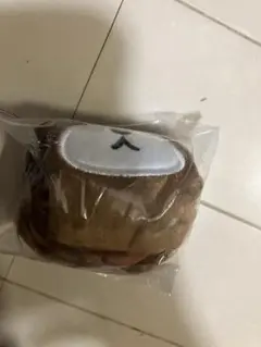 シュガーバニーズ　ふわふわ巾着　くろうさ