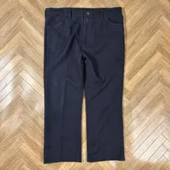 W40L30表記 ラングラー ランチャー Wrangler スラックス ネイビー