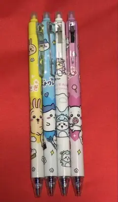 今だけお値下げ！ちいかわボールペン4本セット