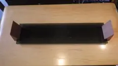 B&O バング＆オルフセン 中古良品 CDラック ウッド×ガラス製品