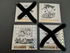 ドラゴンボール　40周年記念　ウエハースシール　第3巻　第4巻　第9巻　第10巻