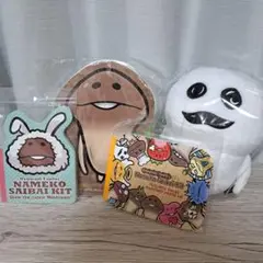 平成レトロ❕なめこ栽培キット　貯金箱&ダイカットメモ帳&ダイカットリングノート