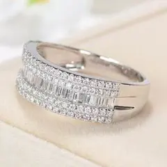 指輪 エレガント マルチレイヤー 誕生石 結婚 婚約 誕生日 記念日 ギフト