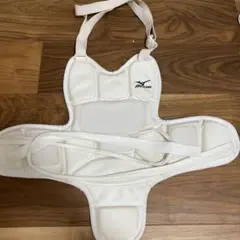 空手防具　胴当てホワイトMIZUNO
