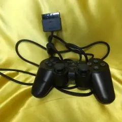 SONY PlayStation 2 コントローラー 有線 黒