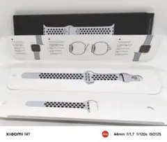 ほぼ未使用 Apple Watch ピュアプラチナム/ブラック 41mm