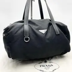 PRADA ミニボストンバッグ テスートナイロン NERO ブラック