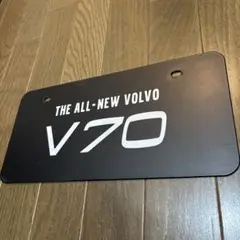 ボルボ　VOLVO V70 ディーラー展示車用プレート