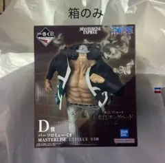 箱のみ　D賞　バーソロミュー・くま　一番くじ　ワンピース　エッグヘッド