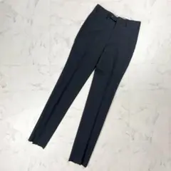美品 シンプリシテェプラス ウールスラックス ブラック サイズ44*BD58