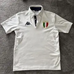 Kappa ポロシャツ L ホワイト イタリア国旗デザイン
