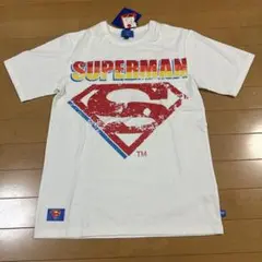 SUPERMAN Tシャツ Mサイズ ホワイト