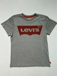 Levi's グレー ロゴプリント Tシャツ