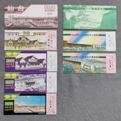 「仙台駅新駅開業記念＆仙台駅ビル開業記念」記念乗車券・記念入場券