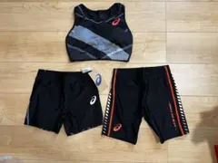 ASICS 陸上ウェアセット セパレート ショートタイツ