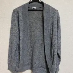 【まとめ買いセール中！】グレー カーディガン LLサイズ