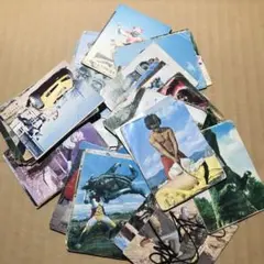 昭和　駄菓子屋　特撮ヒーローカードいろいろ