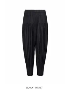 【PLEATS PLEASE】FLUFFY BASICS (BLACK)サイズ2