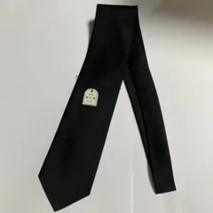 フォーマルネクタイ【新品】 シルク100%／黒無地　礼服　絹