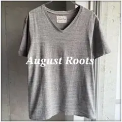 August Roots overdye S/S V-neck T- shirt