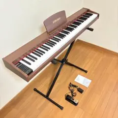 【美品・スタンド付属】 KIMFBAY 88鍵盤 電子ピアノ BL-130