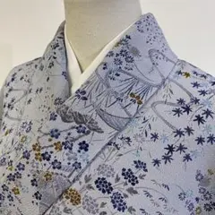 【着】13983z 着物 小紋 茶屋辻文様 ちりめん