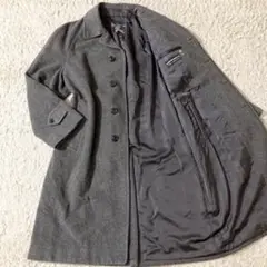 美品 カシミヤ100%⭐️バーバリーズ シャドーホース ステンカラーコート L位
