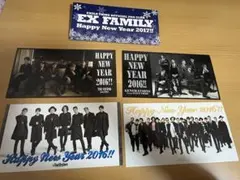 EX FAMILY 2016 2017 カード　パンフレット