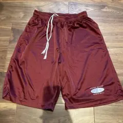 バスケットボールパンツ Lサイズ バーガンディ