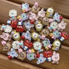BTS BT21 カン付きチャーム訳ありセット