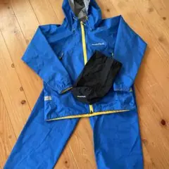 モンベルレインウェア上下+収納袋