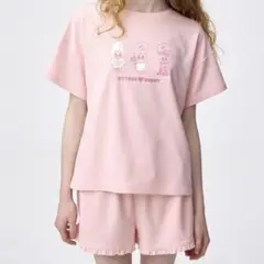 エスターバニー GU ラウンジセット パジャマ ピンク 3XL