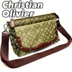 【美品】クリスチャンオリビエ ショルダーバッグ 財布機能付きショルダー 2WAY