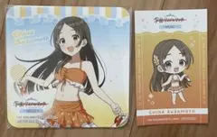 学園アイドルマスター 学マス 倉本千奈 スイパラ 海の家 コースター カード
