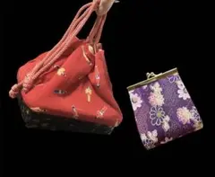 巾着 財布 セット