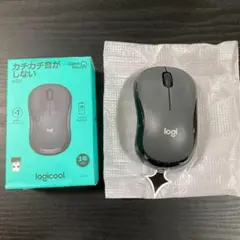 【logicool】静音マウス M220 グレー 無線 小型 ワイヤレス➄